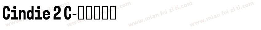 Cindie 2 C字体转换